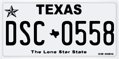 TX license plate DSC0558