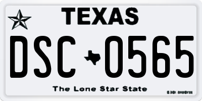 TX license plate DSC0565
