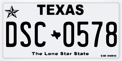 TX license plate DSC0578
