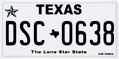 TX license plate DSC0638