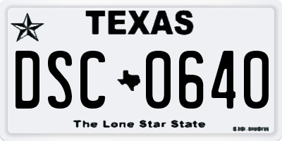 TX license plate DSC0640