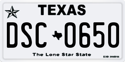 TX license plate DSC0650