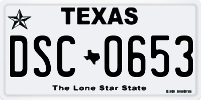 TX license plate DSC0653