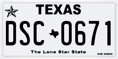 TX license plate DSC0671