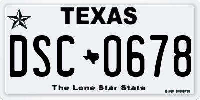 TX license plate DSC0678