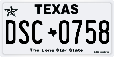 TX license plate DSC0758