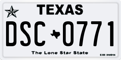 TX license plate DSC0771