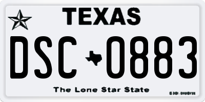 TX license plate DSC0883