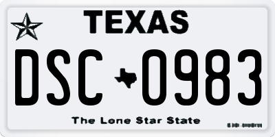 TX license plate DSC0983