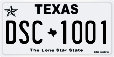 TX license plate DSC1001