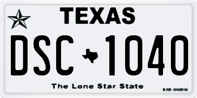 TX license plate DSC1040