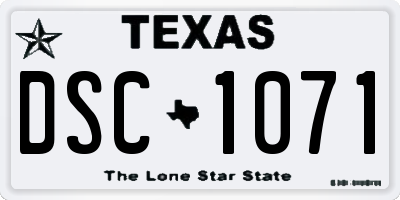 TX license plate DSC1071