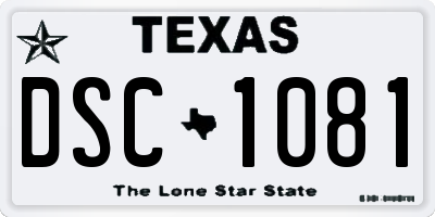TX license plate DSC1081