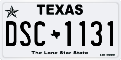 TX license plate DSC1131