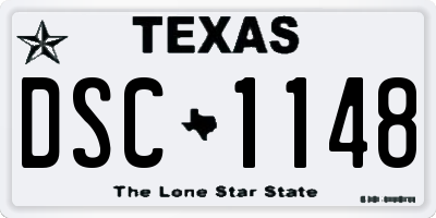 TX license plate DSC1148