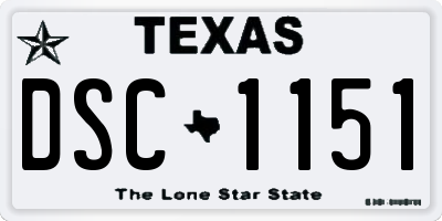 TX license plate DSC1151
