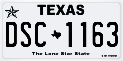 TX license plate DSC1163