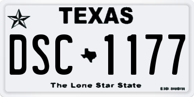 TX license plate DSC1177