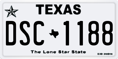 TX license plate DSC1188