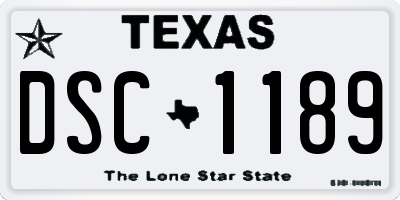 TX license plate DSC1189