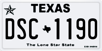TX license plate DSC1190