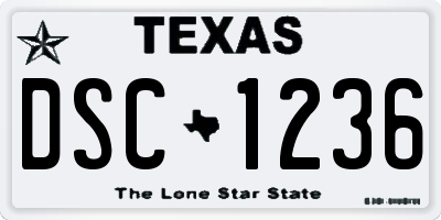 TX license plate DSC1236