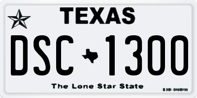 TX license plate DSC1300