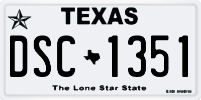 TX license plate DSC1351