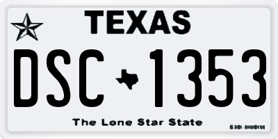TX license plate DSC1353