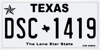 TX license plate DSC1419