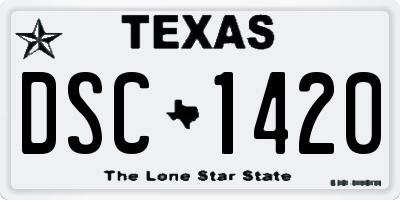 TX license plate DSC1420
