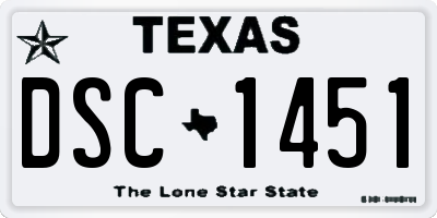 TX license plate DSC1451