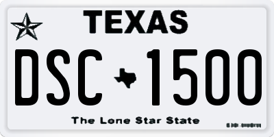 TX license plate DSC1500