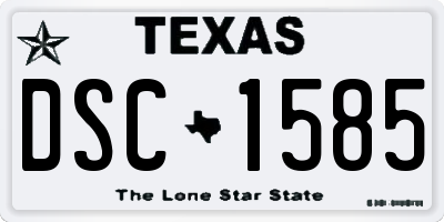 TX license plate DSC1585