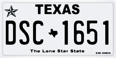 TX license plate DSC1651