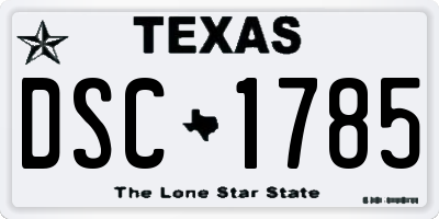 TX license plate DSC1785