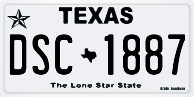 TX license plate DSC1887