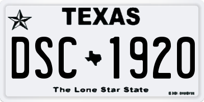 TX license plate DSC1920