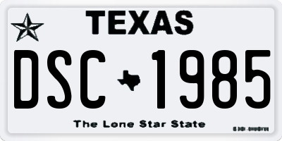 TX license plate DSC1985