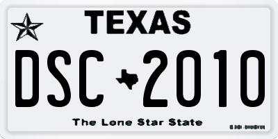 TX license plate DSC2010