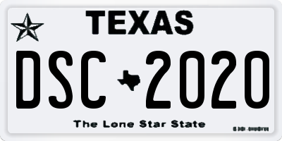 TX license plate DSC2020