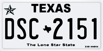 TX license plate DSC2151