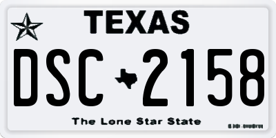 TX license plate DSC2158