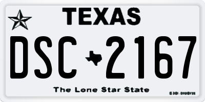 TX license plate DSC2167