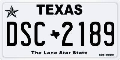TX license plate DSC2189
