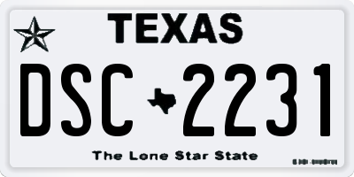 TX license plate DSC2231