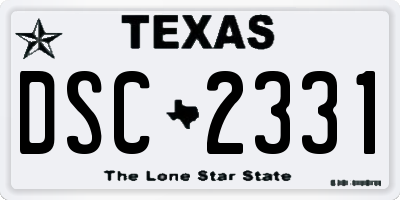 TX license plate DSC2331