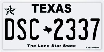 TX license plate DSC2337