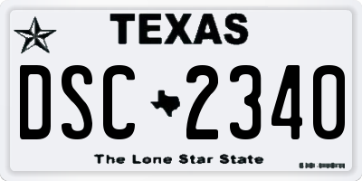 TX license plate DSC2340