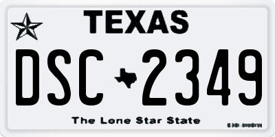 TX license plate DSC2349